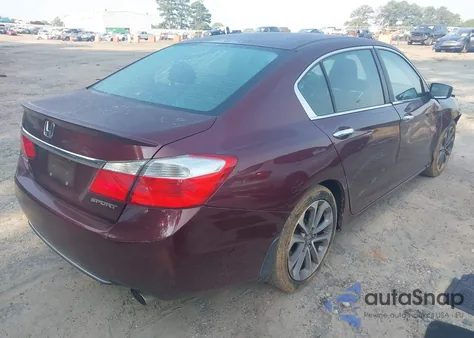 2013 Honda Accord Sport from USA, damaged, VIN 1HGCR2F58DA128277